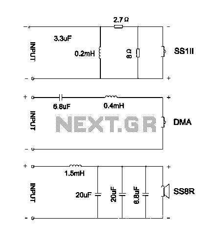 3 way active crossover circuit diagram