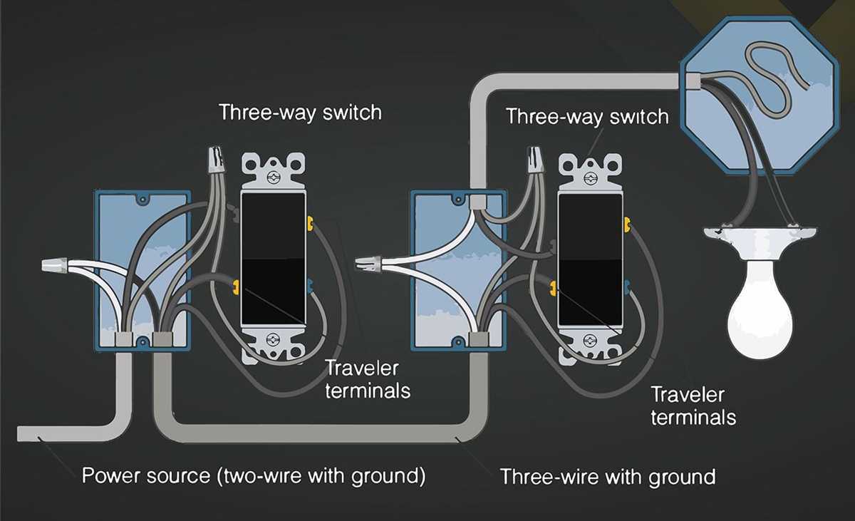 3 ways switch wiring diagram