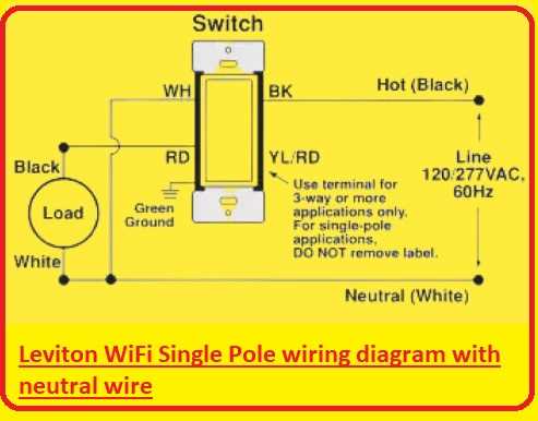 3 wire dimmer switch wiring diagram