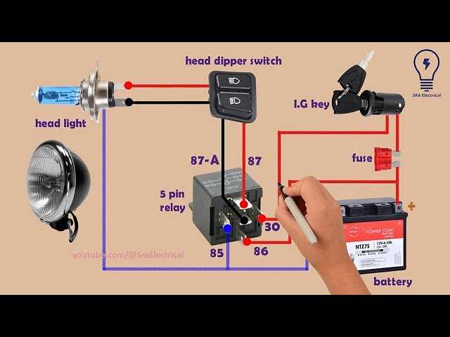 3 wire led headlight wiring diagram