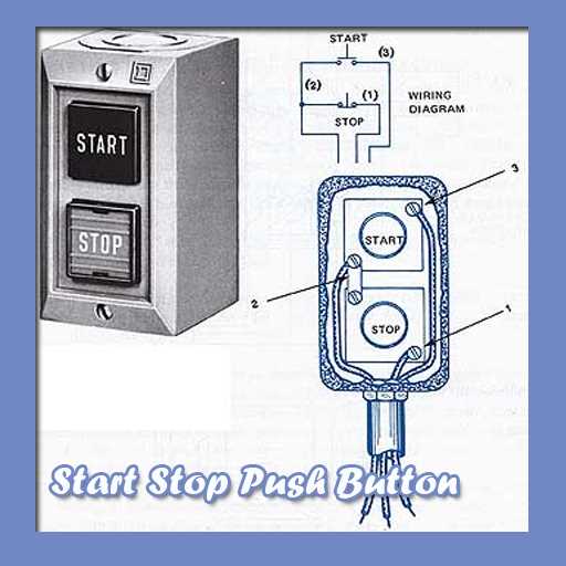 3 wire stop start wiring diagram