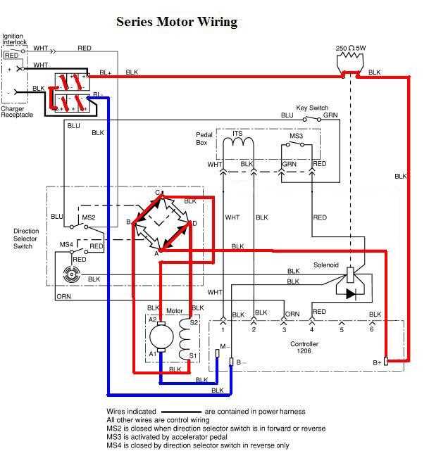 36 volt e z go golf cart wiring diagram