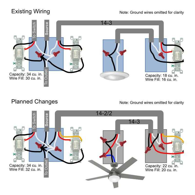 4 wire ceiling fan wiring diagram with light