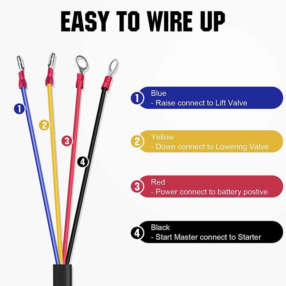4 wire dump trailer remote wiring diagram