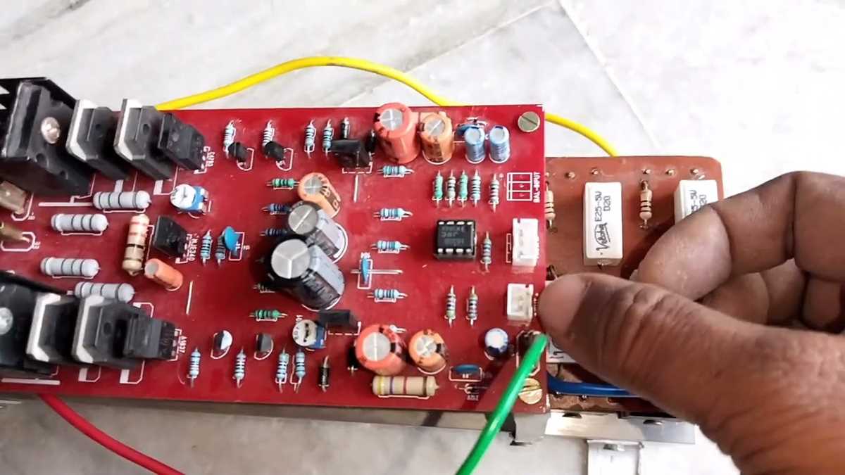 5000w audio amplifier circuit diagram
