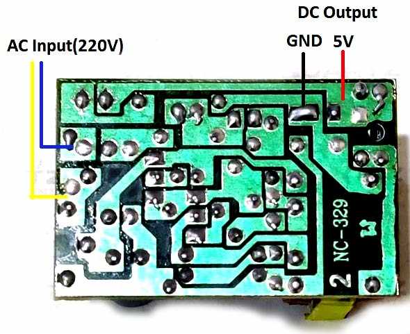 5v smps circuit diagram