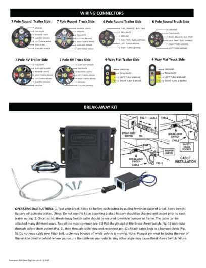 6 pin trailer plug wiring diagram