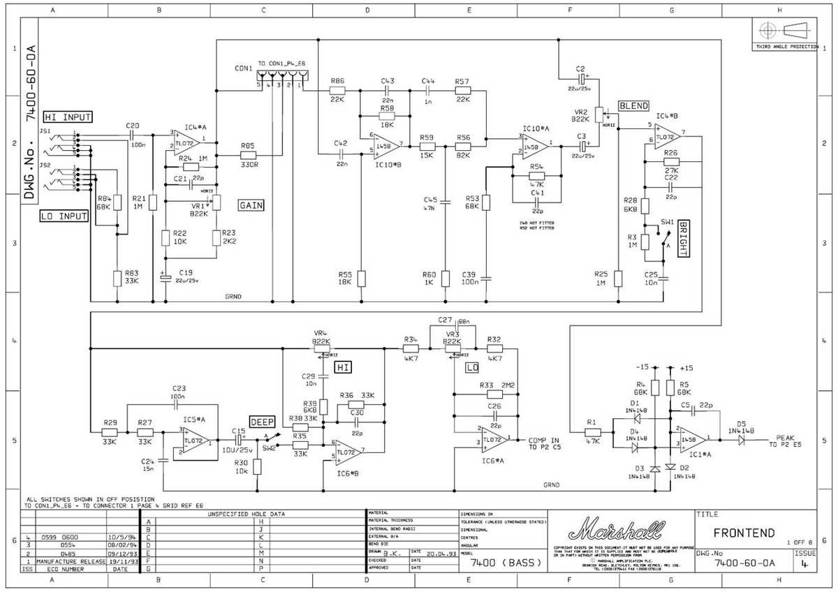 7400 schematic diagram
