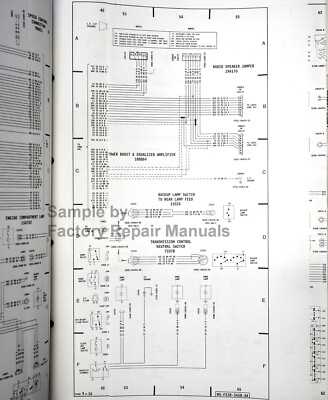 93 ford ranger radio wiring diagram