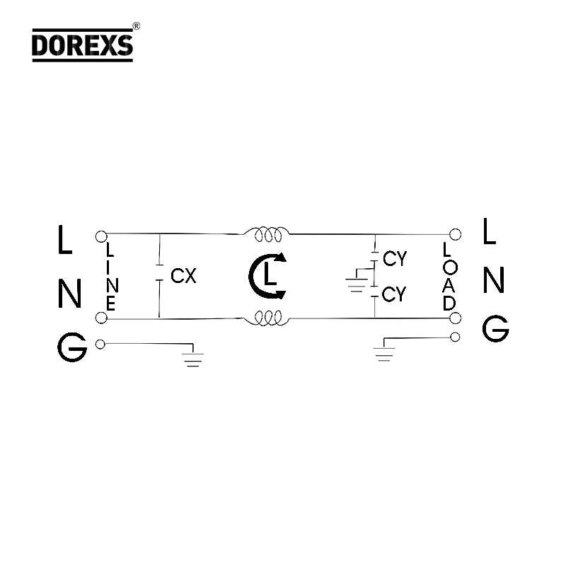 ac noise filter circuit diagram