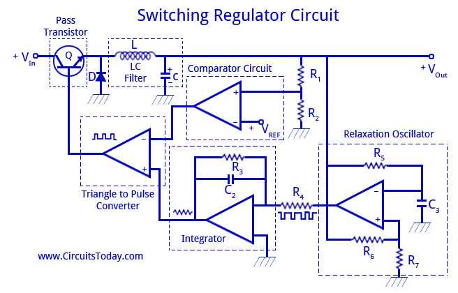 ac voltage regulator circuit diagram