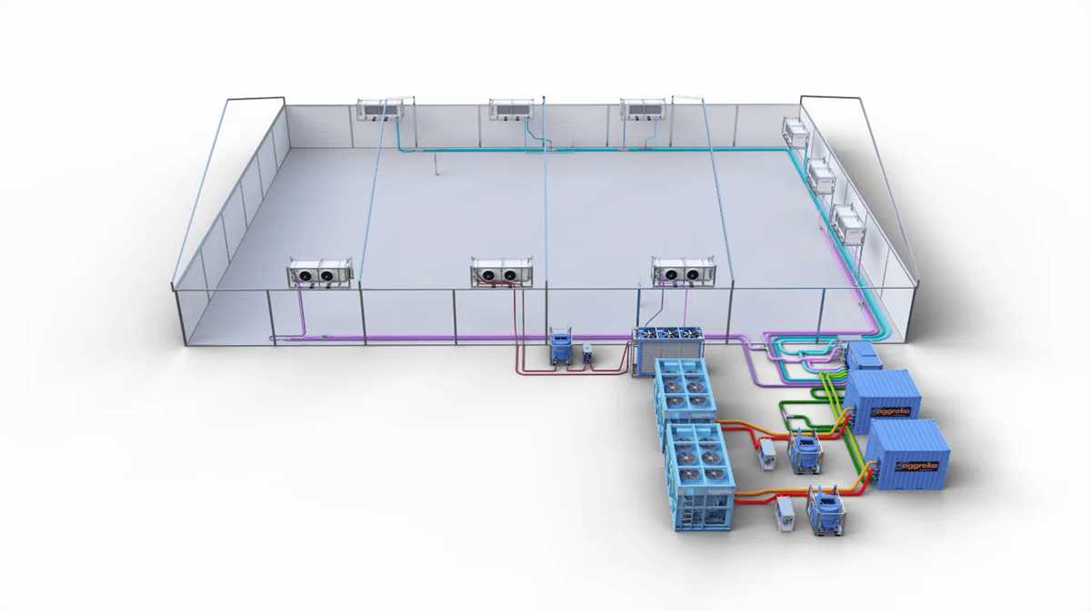 air cooled chiller schematic diagram