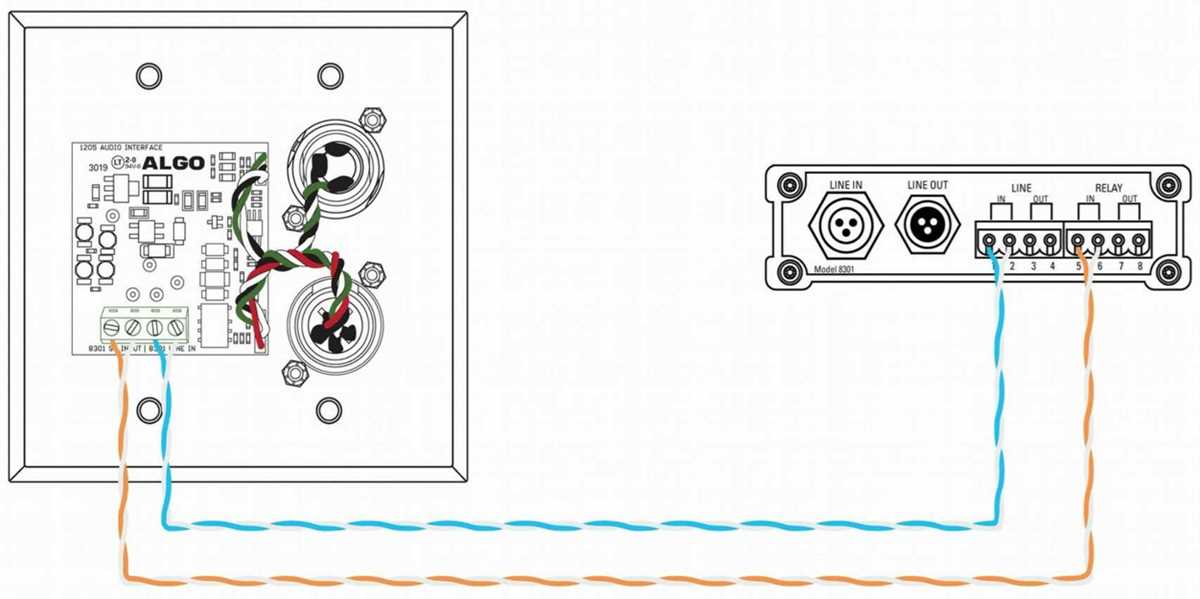 algo 8301 wiring diagram