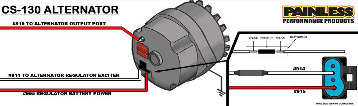 alternator wiring diagram gm