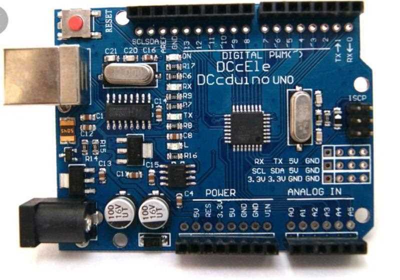 arduino microcontroller circuit diagram