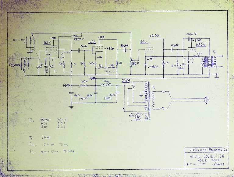 audio oscillator circuit diagram