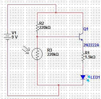 automatic street light circuit diagram