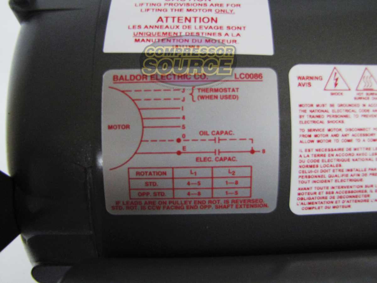 baldor single phase 230v motor wiring diagram