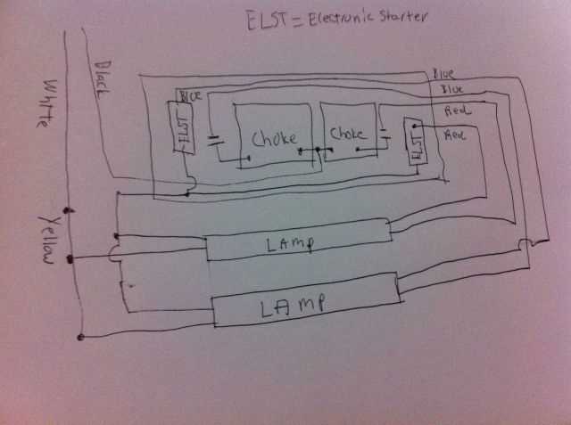 ballast wiring diagram