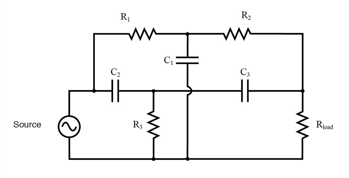 band stop filter circuit diagram