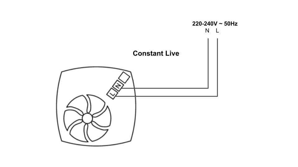 bathroom fan wiring diagram
