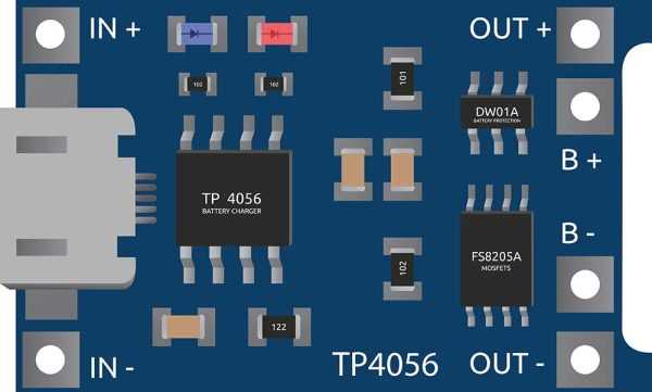 battery charging board circuit diagram