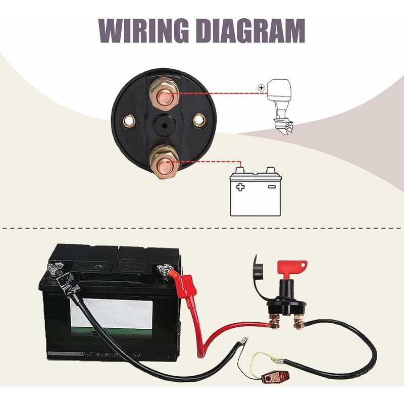 battery isolator schematic diagram