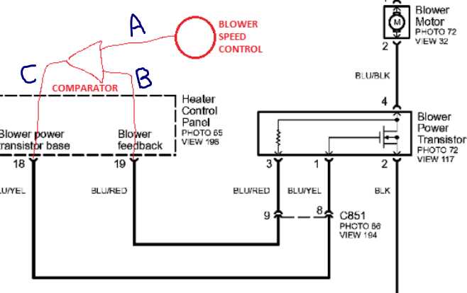 blower motor wiring diagram