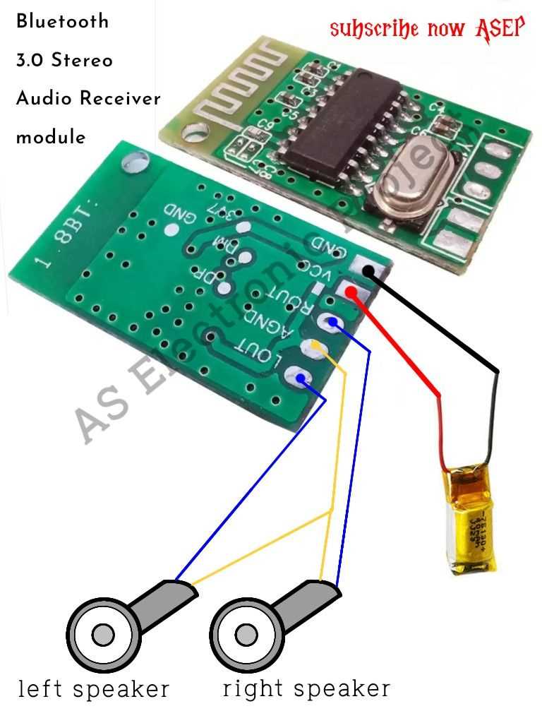 bluetooth device circuit diagram