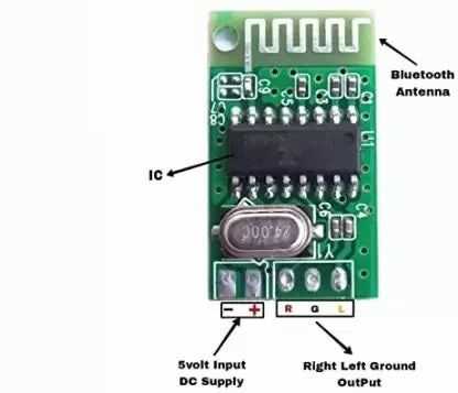 bluetooth transmitter and receiver circuit diagram