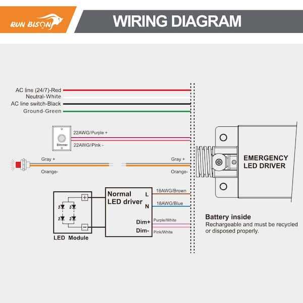 bodine bsl310 wiring diagram