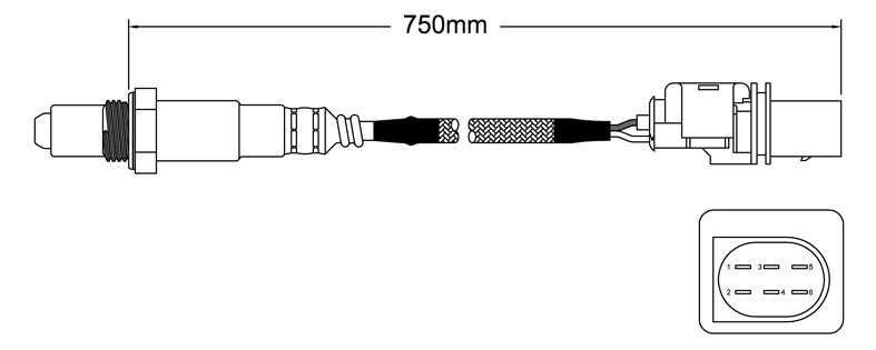 bosch oxygen sensor wiring diagram