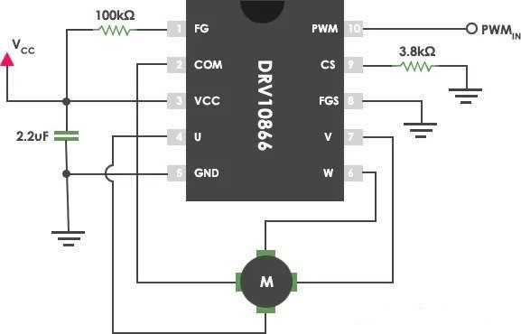 brushless motor driver circuit diagram