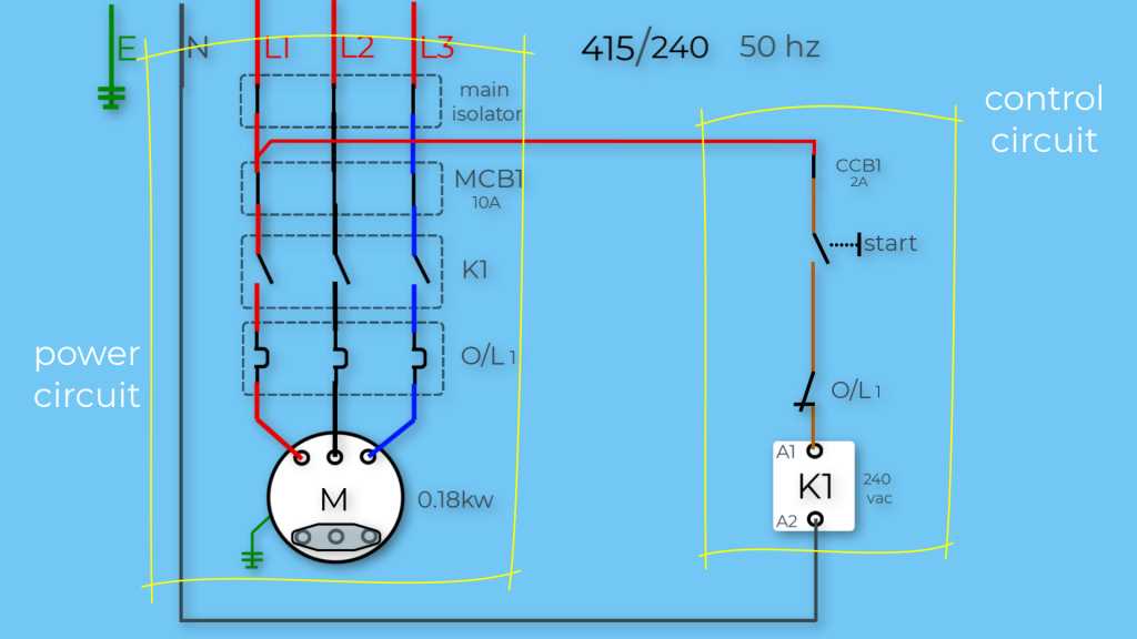 building power schematic diagram circuit