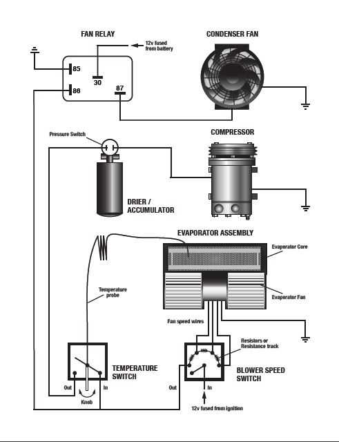 a/c schematic diagram