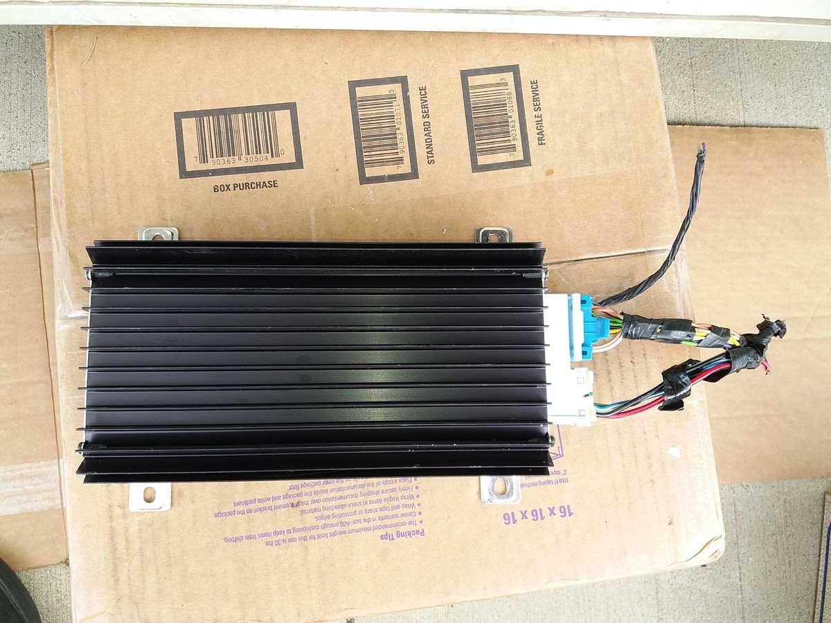 cadillac bose amp wiring diagram