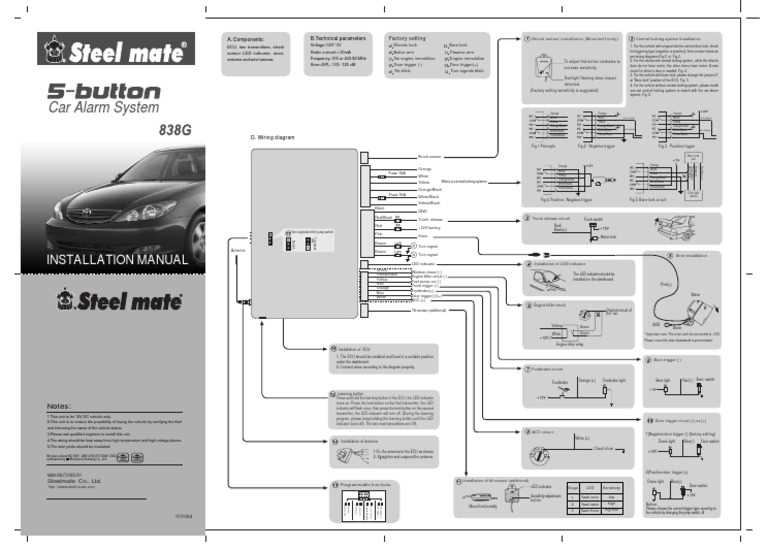 car alarm schematic diagram free download