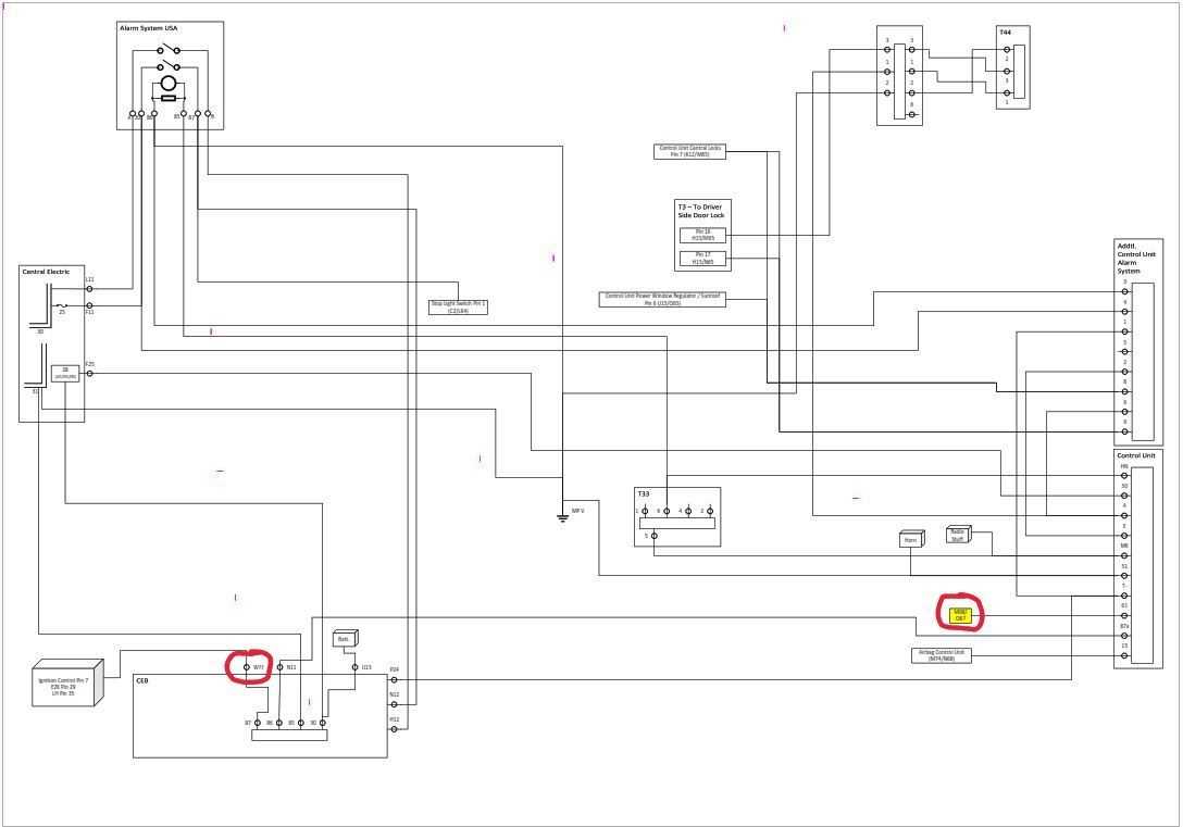 car alarm system wiring diagram