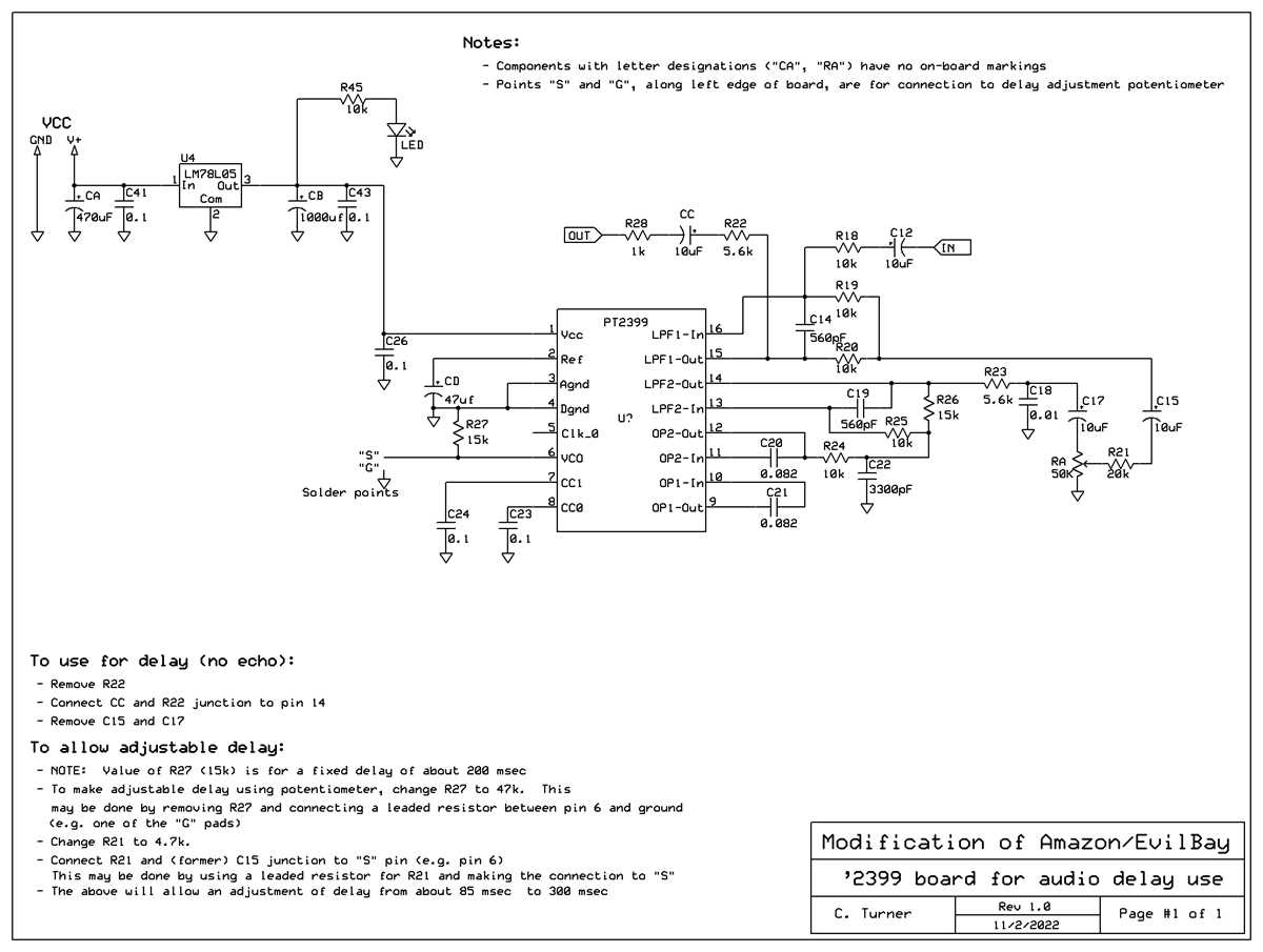 cd2399 circuit diagram