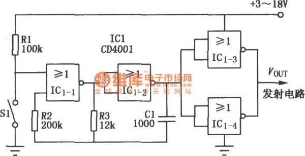 cd4001 circuit diagram