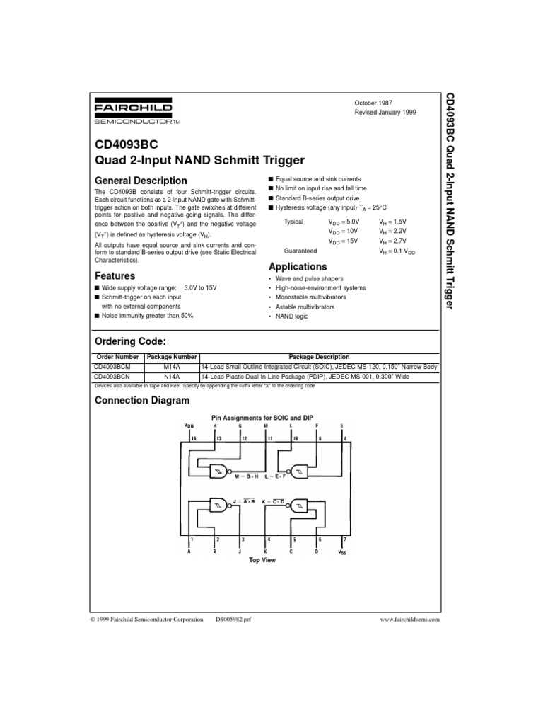 cd4093 circuit diagram