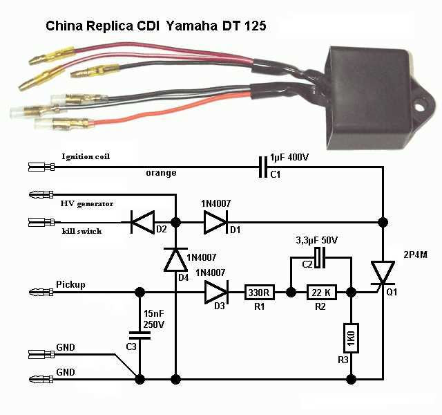 cdi unit circuit diagram