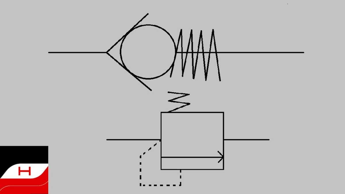 check valve schematic diagram