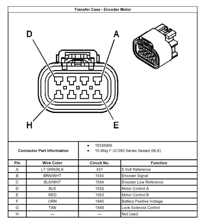 chevy transfer case wiring diagram