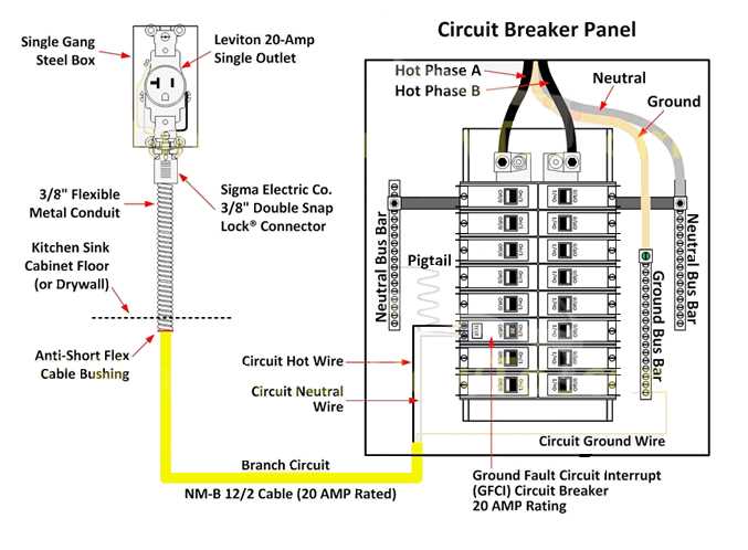 circuit breaker diagram simple