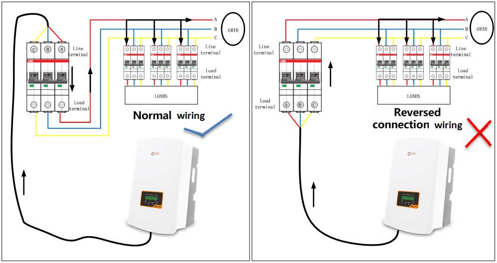circuit breaker wire diagram