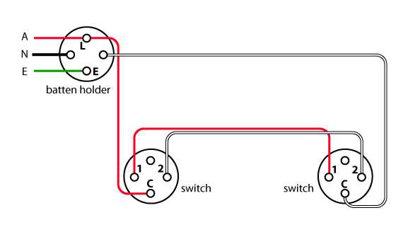 circuit diagram 2 way switch