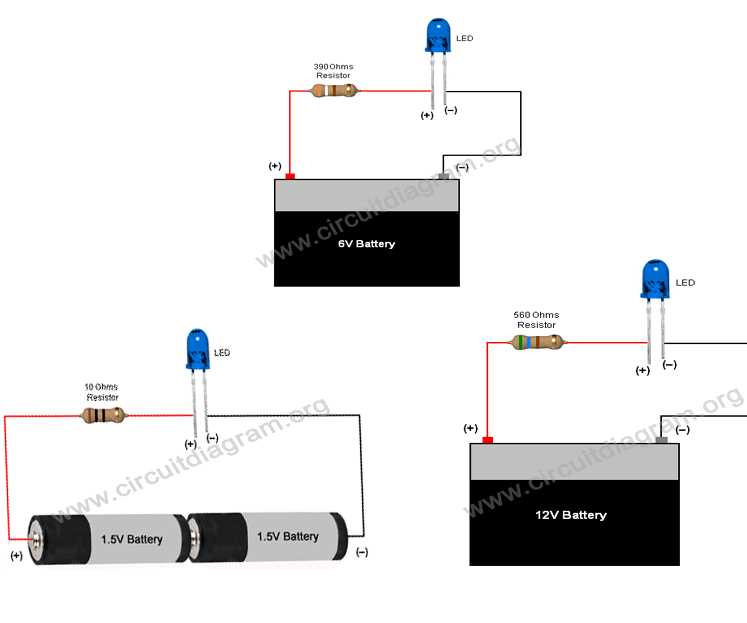 circuit diagram led