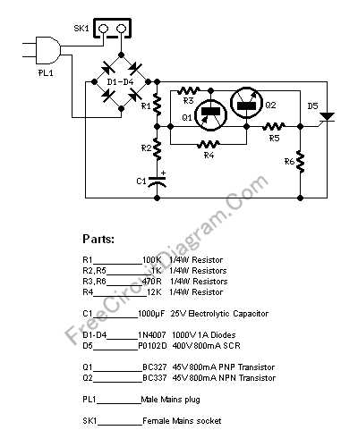 circuit diagram of christmas lights