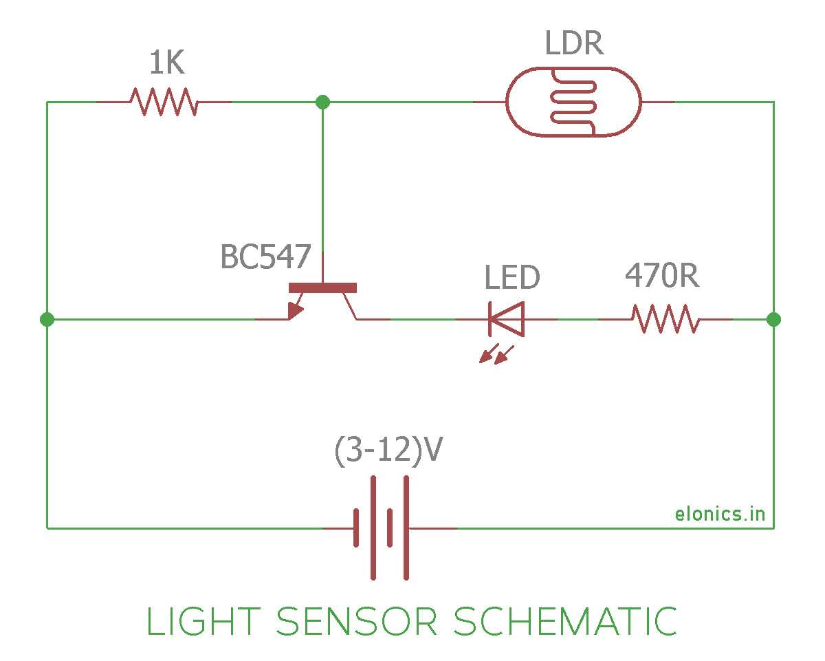 circuit diagram of ldr